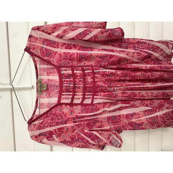 Nine West Vintage American blouse size Petite Medium - Picture 3 of 4